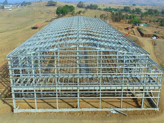 Practical and Beautiful Steel Structure Warehouse Construction